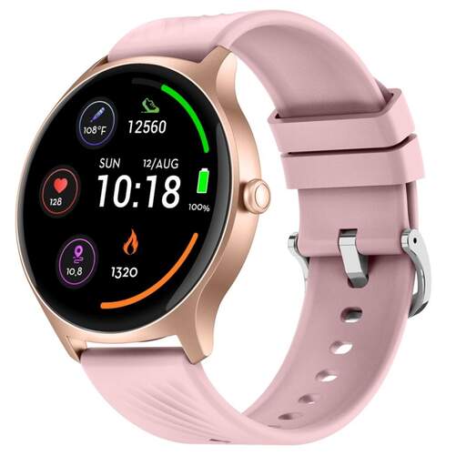 Smartwatch Denver SWC-387RO Rosa - Pantalla AMOLED 1,43", Bluetooth 5.3, 220 mAh, IP67