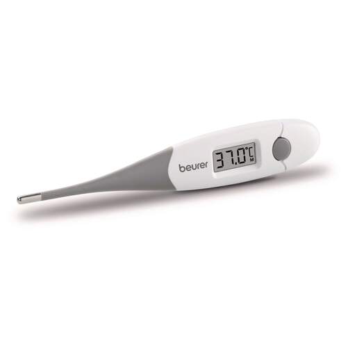 Term&oacute;metro Beurer FT16 Flexible - Medici&oacute;n ultrarr&aacute;pida en 10 segundos, alarma a partir de 37,8&ordm;C