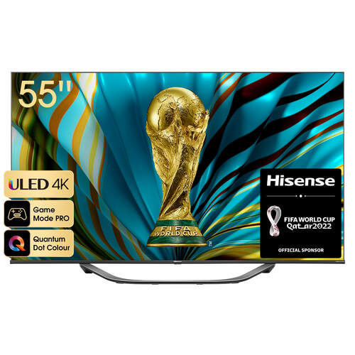 TV 55" ULED Hisense 55U7HQ - 4K 120Hz, IPS, FALD, Dolby Vision/Atmos 20W, HDR10+, HDMI 2.1