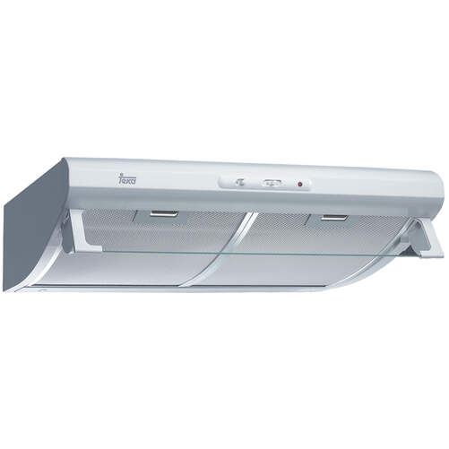 Campana extractora Teka C6420W - 60cm, 3 Velocidades, 375m3/h, 73dB, Iluminación halógena, Blanca