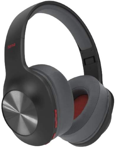 Auriculares Hama Spirit Calypso Negro - Batería 38h, Bluetooth 5.0, Micro, Asistentes Voz, ExtraBass