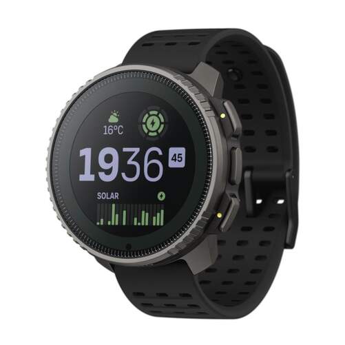 Suunto Vertical Titanium Forest - Mapas, 95 Deportes, Carga Solar, Barómetro, Altímetro, GNSS Doble