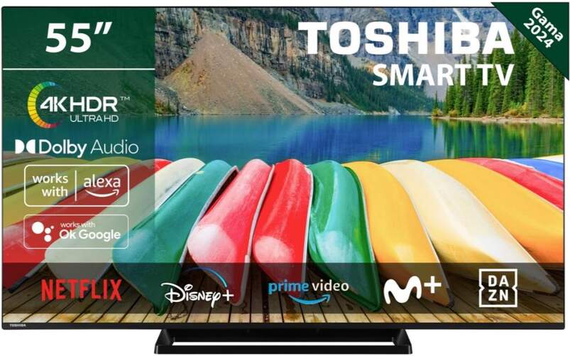 TV 55" Toshiba 55UV3363DG