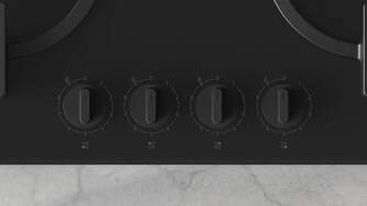 ENCIM. BALAY 3ETG664RB 4F 60CM GAS BUT INT NEGRO