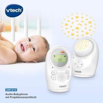 VIGILA BEBES VTECH DM1212 AUDIO BLANCO