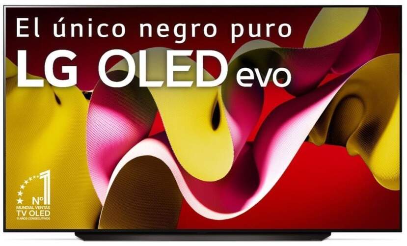 TV 83" OLED LG 83C44LA - 4K Ultra HD, Evo Alfa 9, 144 Hz, 40 W