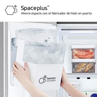 FRI. LG GSLE91MBAC 179x91 635L INOX DISP METALF