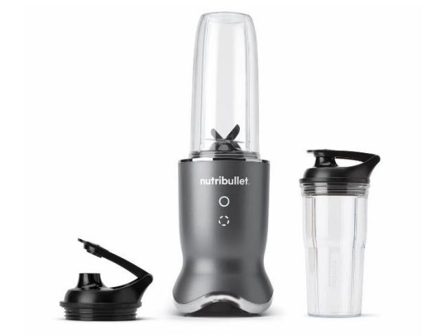 Batidora de vaso Nutribullet NB1206DGCC - 1200 W, dos vasos 0,9 litros, cuchillas acero inoxidable