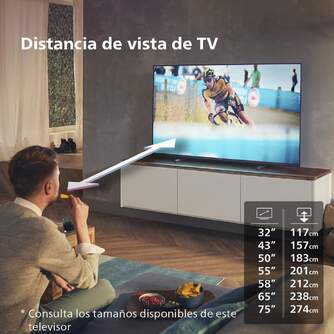 TV PHILIPS 50%%%quot; 50PUS7608 UHD SMART TV HDR10 