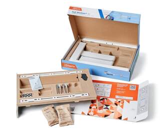 SOPORTE TV VOGEL%%%#39;S 3443 FULL MOTION  MEDIUM BLANCO