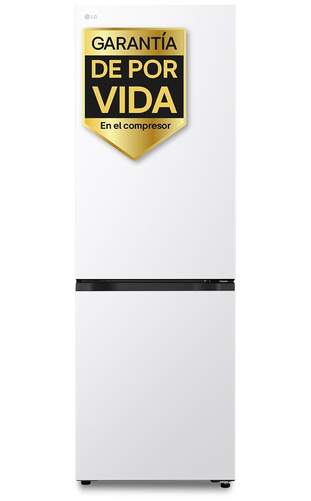 Frigor&iacute;fico Combi LG GBBS716ASW - 186x66cm, 333 litros, Clase A, DoorCooling+, Blanco
