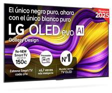 TV LG 55" OLED Evo 55G54LW - 4K Ultra HD, Alfa11, WebOS 25, 165 Hz, 60 W RMS, HDR10