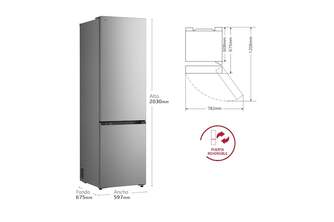 FRICOM. LG GBBSJ2CCPY 203x60 INOX