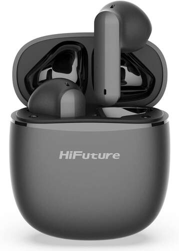 AURICULARES HIFUTURE COLORBUDS3 BLACK - Bluetooth 5.0, IPX5, Resistentes al Agua, 15 h de uso