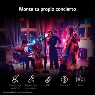 ALTAVOZ LG XBOOM RNC9 1000W DJ FM/DAB  BT 2XUSB