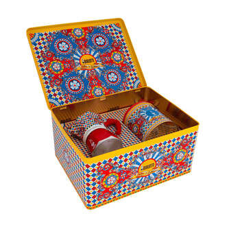 CAFET. ITALIANA BIALETTI SET REGALO D.%%%amp; G. 3T ROJA