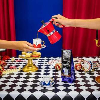 CAFET. ITALIANA BIALETTI MOKA EXPRESS RED 3T