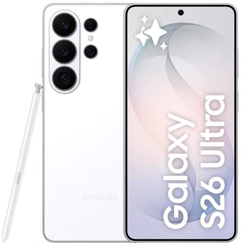 Samsung Galaxy S26 Ultra 16GB 1TB Blanco - 6,9", Android 16, 5000 mAh, Snapdragon 8 Elite, 200 MP