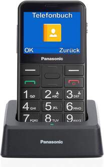 SENIORPHONE PANASONIC KXTU155EXBN CON BASE NEG