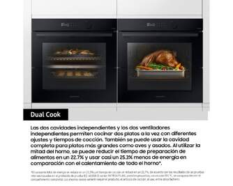 HORNO SAMSUNG NV7B5750TDK/U1 76L PIROL NEGRO DUALC