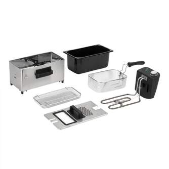 FREIDORA JATA JEFR1680 3L INOX 2000W FILTRA PLUS