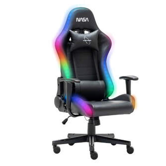 SILLA GAMING NASA PIONEER LED RGB CON MANDO