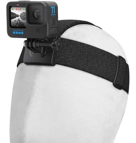 Soporte de clip y cámara GoPro para la cabeza 2.0