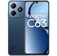 Realme C63 8/256 GB Azul - 6'74", 50 Mpx, Unisoc T612, 5000 mAh, Mini Capsule, 90 Hz