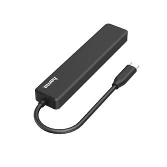 HUB HAMA 00200117 MULTIPUERTO USB C (5 PUERTOS)