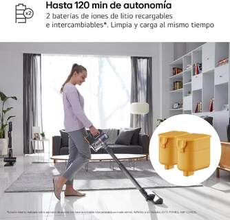 ASPI. ESCOBA LG A9K-CORE3S KOMPRES 260W 2 BATERIAS