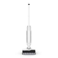 Aspirador Escoba Rowenta GZ7035 - 21.6 V, Friega y Seca, Autolimpieza, Blanco, Platino