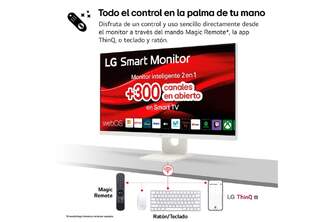 MONITOR LG 27%%%quot; 27U731SA W 4K UHD IPS SMART MONITOR