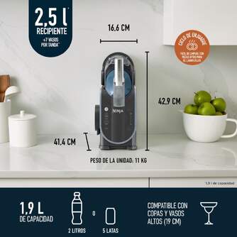 HELADERA NINJA FS301EU GRANIZADOS Y BEBIDAS