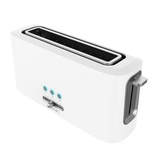 Tostadora Cecotec Toast&Taste 1000 03189 - 1 ranura larga, blanco