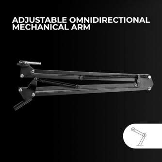 MICR%%%#211;FONO   FILTRO MARS GAMING MMICSC NEGRO