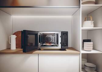 MICR. HAIER HAMCI25FBS4TBST 25L GRILL NEGRO