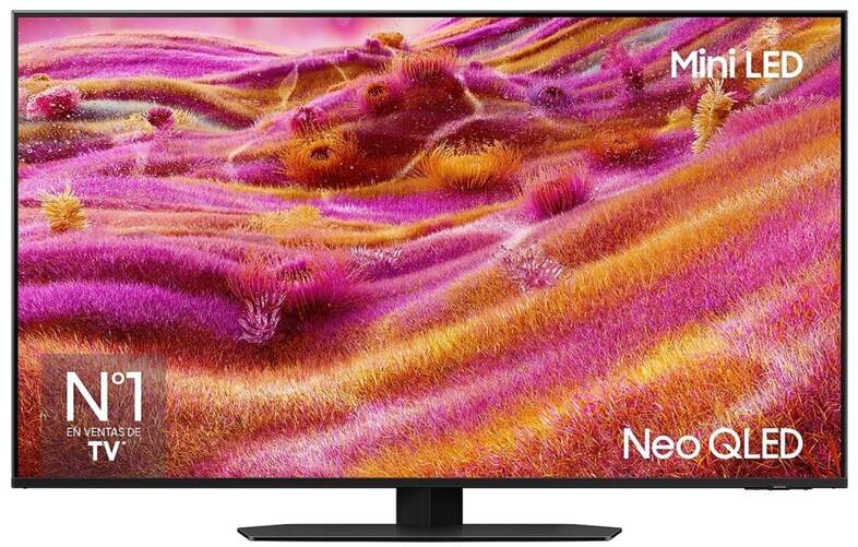 TV Samsung 50" NeoQLED TQ50QN90F - 4K Ultra HD, Tizen 165 Hz, 40 W RMS Dolby Atmos, HDR10+