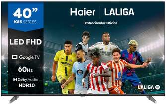 TV HAIER 40%%%quot; H40K85EFX FHD GOOGLETV DOLBY AUDIO
