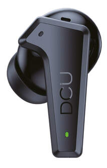 AURICULARES DCU EARBUDS BT CANCELACION RUIDO NEGRO