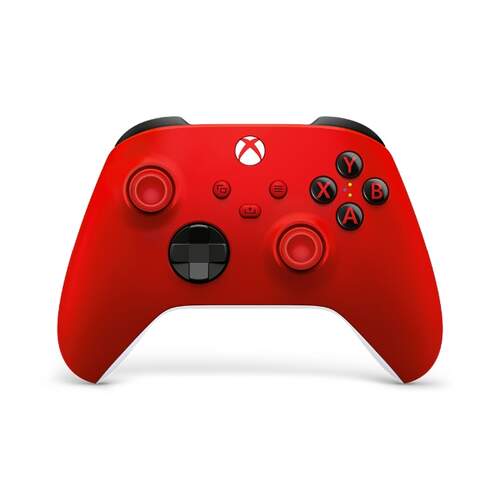 Mando Xbox Pulse Rojo Microsoft QAU-00012 - Inalámbrico