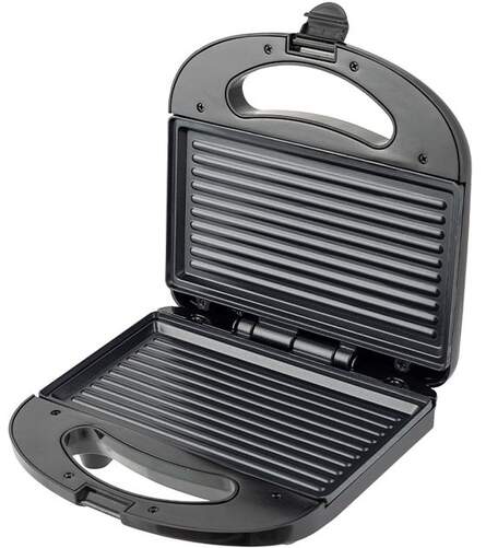 Sandwichera Fagor Fastcrisp 750 W - Superficie de 21,2 x 11,9cm, antiadherente, mango fr&iacute;o