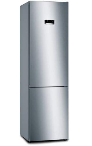 Frigorífico Bosch KGN39XIDB - Clase D, 203cm, 368L, NoFrost, VitaFresh, Display, Acero Inox