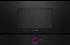 Microondas Bosch BER7321B1 - Apertura Derecha, 21 L, Cristal, Negro