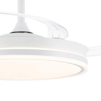 VENTILADOR TECHO CRISTAL EVO RETRAC 72W MD BTH APP