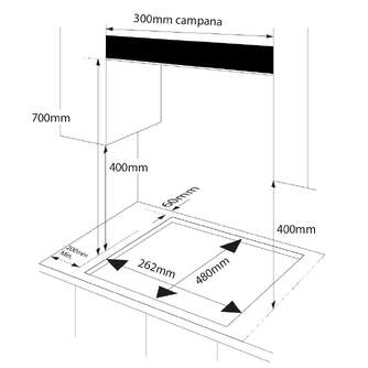 ENCIM. ARTICA AXG60201 2F INOX