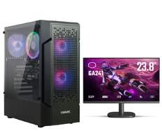 Ordenador CoolPC Caracal - Ryzen 5, RX 9060 XT, 16GB RAM, 1TB nvme, W11, incl. Monitor 24" 100Hz
