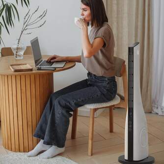 VENTILADOR TORRE U.BLUE BAQUEIRA 5051 50W MD