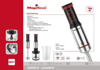 BATID. MAGEFESA MGF4197 C/A 1200W
