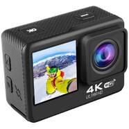 C&aacute;mara deportiva SK8 - Resoluci&oacute;n 4K Ultra HD, con Wi-Fi, modo super angular, pantalla LCD de 2"