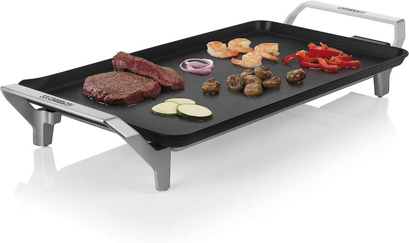 Plancha Princess 103110 Table Chef Premium XL - 2500W, 46x26cm, Aluminio Fundido